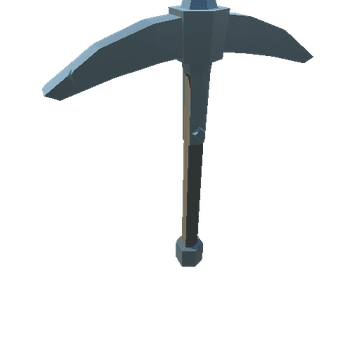 Pickaxe Metal Riveted 08